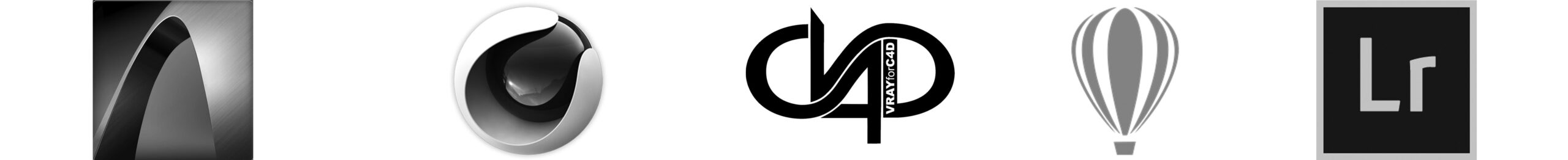 Pasek logotypy oprogramowanie architektoniczne